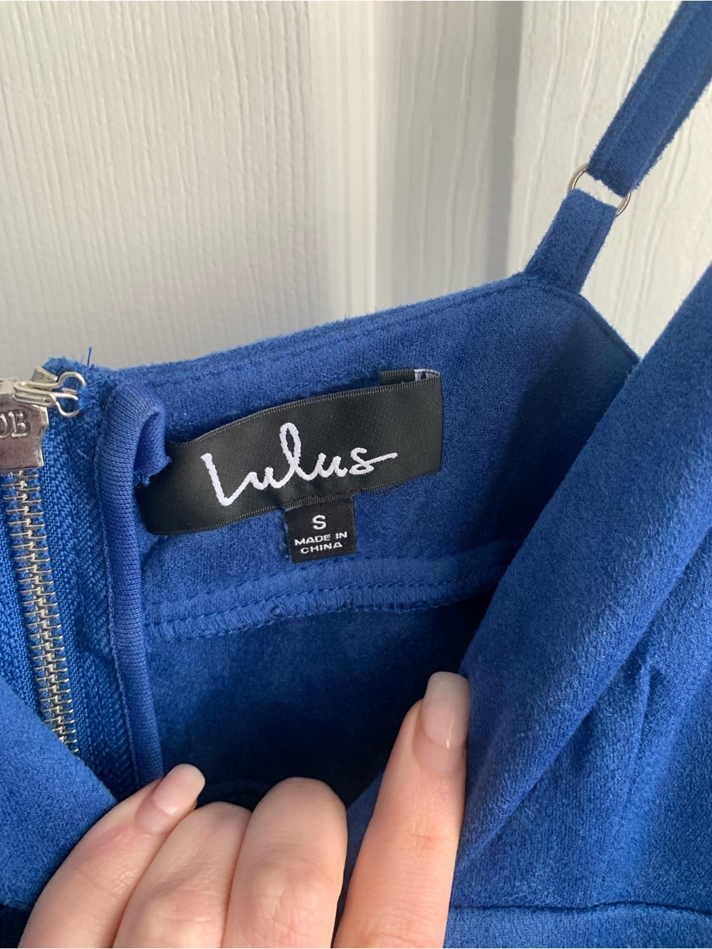 Lulu's Royal Blue Sleeveless Dress